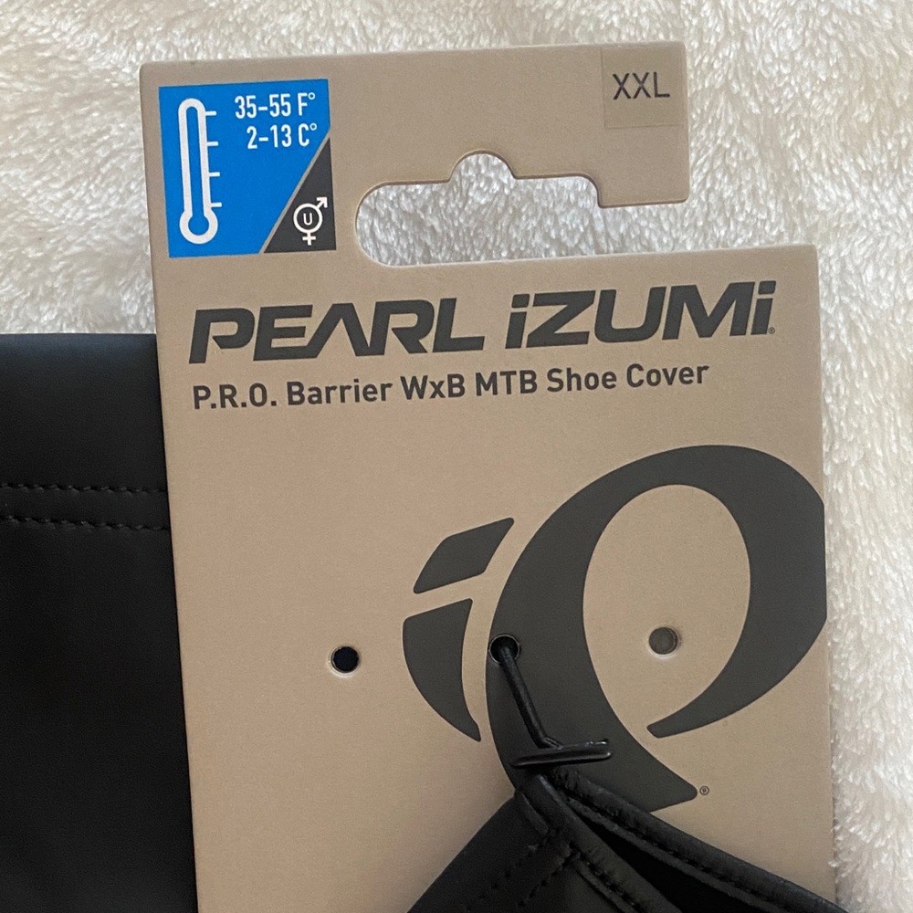 Pearl Izumi Barrier WxB MTB Black Shoe Covers. Size XXL - Picture 3 of 6
